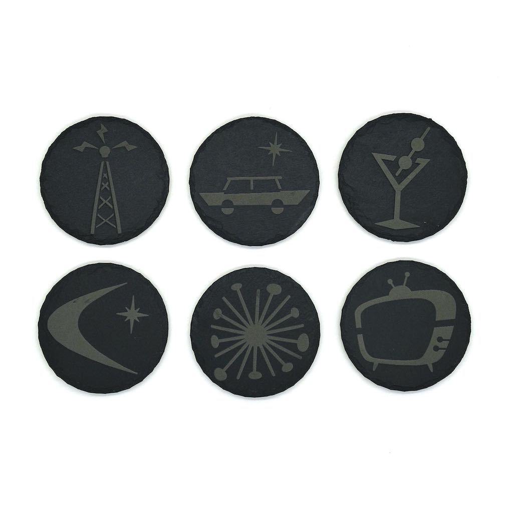 Atomic Age Coaster Collections - MercuryElement