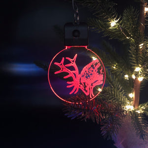 Charging Buck RotE LED Ornament