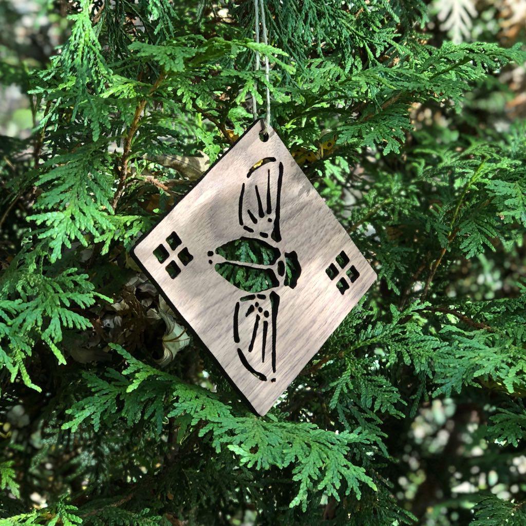Our Craftsmen Ornament Collection contains emblems reminiscent of the Arts and Crafts movement at the turn of the 20th century. These Christmas ornaments are both beautiful for your own decorations and great gifts for family or friends.