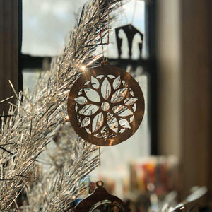 Our Folkloric Ornament Collection contains classic silhouettes reminiscent of the Polish folk art patterns used in the rich embroidery of Eastern Europe. These laser cut Maple Christmas ornaments are both beautiful for your own decorations and great gifts for family or friends.