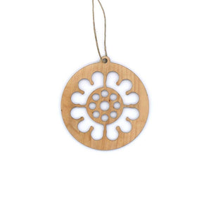 Our Folkloric Ornament Collection contains classic silhouettes reminiscent of the Polish folk art patterns used in the rich embroidery of Eastern Europe. These laser cut Maple Christmas ornaments are both beautiful for your own decorations and great gifts for family or friends.